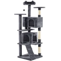 Yaheetech 70"H Cat Tree With 2 Condos For Kittens Small Cats 21 Yaheetech 70"H Cat Tree With 2 Condos For Kittens Small Cats -PawHut Store GUEST 2b125675 83d3 442a b77a 772dbb916f56