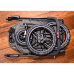 Petique Pet Mobile Breeze Jogger Outdoor Stroller Wagon Cart With Mesh Windows, Foam Grip Folding Handle, And Tire Pump For Dogs, Black -PawHut Store GUEST 2b13a26c 6c90 4300 b09c 997c97878215