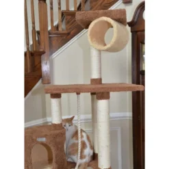 Armarkat 70" Real Wood Cat Tree With Scratch Posts, Hammock For Cats & Kittens, X7001 14 Armarkat 70" Real Wood Cat Tree With Scratch Posts, Hammock For Cats & Kittens, X7001 -PawHut Store GUEST 2b46e4aa 6584 42df 993f 44bcd18f428b