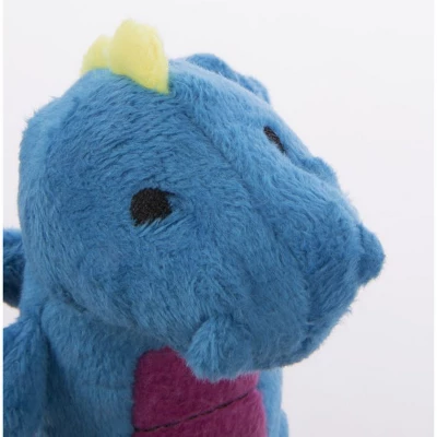 GoDog Skinny Dragons Squeaker Plush Pet Toy For Dogs & Puppies, Soft & Durable, Tough & Chew Resistant, Reinforced Seams - Green, Large 3 GoDog Skinny Dragons Squeaker Plush Pet Toy For Dogs & Puppies, Soft & Durable, Tough & Chew Resistant, Reinforced Seams - Green, Large - Image 3