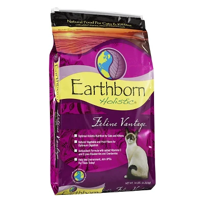 Earthborn Holistic Feline Vantage Dry Cat Food - 14 Lbs 1 Earthborn Holistic Feline Vantage Dry Cat Food - 14 Lbs