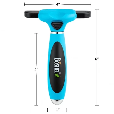 BOSHEL Deshedding Dog Brush – Upgraded Easy Clean Dog Grooming Brush Reduces Shedding Up To 95% - Deshedding Tool For Pets Of Long & Short Hair Pet 1 BOSHEL Deshedding Dog Brush – Upgraded Easy Clean Dog Grooming Brush Reduces Shedding Up To 95% - Deshedding Tool For Pets Of Long & Short Hair Pet