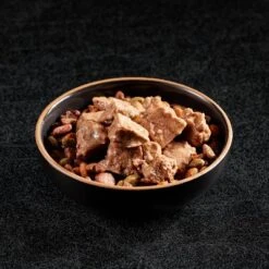 Cesar Loaf & Topper In Sauce Rotisserie Chicken, Filet Mignon, Angus Beef, And Ham & Egg Adult Wet Dog Food - 3.5oz/24ct