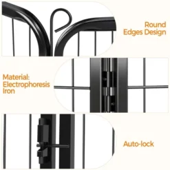 Yaheetech 8-Panel Metal Dog Playpen Fence For Outdoor Indoor -PawHut Store GUEST 2f2b6aa7 0156 41ab bfc2 a39e2de2f4c5
