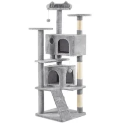 Yaheetech 70"H Cat Tree With 2 Condos For Kittens Small Cats 22 Yaheetech 70"H Cat Tree With 2 Condos For Kittens Small Cats -PawHut Store GUEST 2f707a4d 525a 43ec 8480 f120bbbffc78