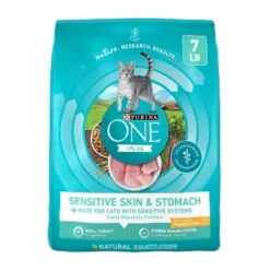 Purina ONE Sensitive Skin & Stomach Adult Premium Turkey Flavor Dry Cat Food 15 Purina ONE Sensitive Skin & Stomach Adult Premium Turkey Flavor Dry Cat Food -PawHut Store GUEST 3005dd8a 2657 4a52 b150 aaca1e0cdfda