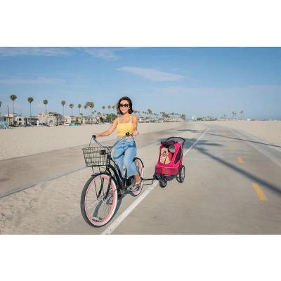 Petique All Terrain Cozy & Comfortable Pet Jogger Stroller With Tire Pump - Up To 77 LB 15 Petique All Terrain Cozy & Comfortable Pet Jogger Stroller With Tire Pump - Up To 77 LB - Image 15