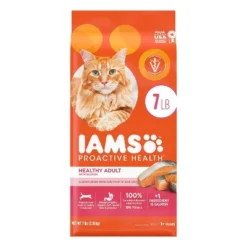IAMS Proactive Health With Salmon Adult Premium Dry Cat Food -PawHut Store GUEST 320d5262 be73 45f9 94d7 676544afa87c