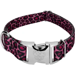 Country Brook Petz Premium Pink Leopard Dog Collar -PawHut Store GUEST 3269f839 dd37 4a32 af91 66602036ccca