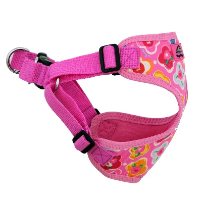 Doggie Design Wrap And Snap Choke Free Dog Harness - Maui Pink 3 Doggie Design Wrap And Snap Choke Free Dog Harness - Maui Pink - Image 3
