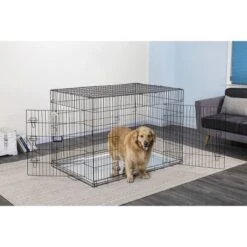 Go Pet Club 2 Door Foldable Metal Dog Crate 19" To 54" Long MLD-19 -PawHut Store GUEST 33a32afd caa5 4ed3 a9bc 58006e010ddb