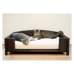 Iconic Pet Beds For Dogs And Cats - Rattan Rectangular Sofa - Black 22 Iconic Pet Beds For Dogs And Cats - Rattan Rectangular Sofa - Black -PawHut Store GUEST 33a8aa0c 4008 4bf7 8a85 6da6b1653565