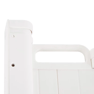 Scandinavian Pet Design Guard Me Retractable 22" To 36" Pet Safety Gate, White (2 Pack) 4 Scandinavian Pet Design Guard Me Retractable 22" To 36" Pet Safety Gate, White (2 Pack) - Image 4