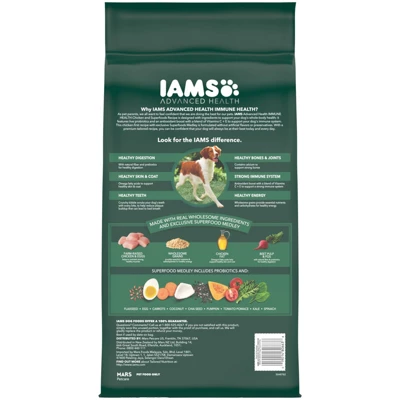 IAMS Advanced Health Immunity With Chicken And Grain Dry Dog Food - 6lbs 1 IAMS Advanced Health Immunity With Chicken And Grain Dry Dog Food - 6lbs
