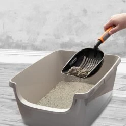 PAWBEE Metal Cat Litter Scoop - Premium Non-Stick Cat Litter Scooper With Holder - Deep Shovel Cat Scooper - Long Non-Slip Handle Kitty Litter Scoop -PawHut Store GUEST 382562a7 e19b 4ee4 92ec 11f8e5a8a652