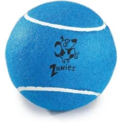 Zanies 5" Giant Tennis Ball For Dogs, 2-Packs
