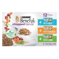 Purina Beneful Chopped Blends With Beef, Chicken & Lamb Recipes Wet Dog Food - 10oz -PawHut Store GUEST 39c38c3c aaf9 48ce 9f00 77e385fb5f3a