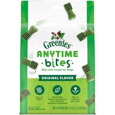 Greenies Anytime Bites Chicken Chews Dog Treats- All Stages 4 Greenies Anytime Bites Chicken Chews Dog Treats- All Stages - Image 4
