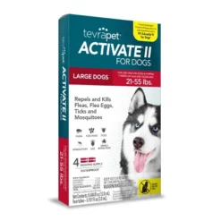 Tevra Pet Activate II Flea And Tick Treatment For Dogs - 4 Doses -PawHut Store GUEST 3aed7961 b65c 42e2 8425 7e3b868366ca