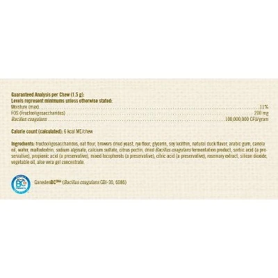 Pet Naturals Daily Probiotic For Dogs, Digestive Support, Duck Flavor, 160 Count 2 Pet Naturals Daily Probiotic For Dogs, Digestive Support, Duck Flavor, 160 Count - Image 2