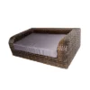 Iconic Pet Beds For Dogs And Cats - Rattan Sofa - Brown