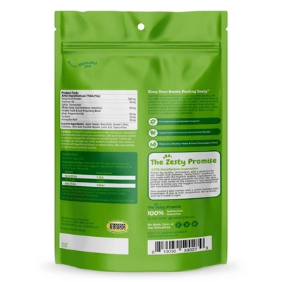 Zesty Paws Hemp Elements Allergy Immune OraStix For Dogs - Peppermint Flavor 1 Zesty Paws Hemp Elements Allergy Immune OraStix For Dogs - Peppermint Flavor