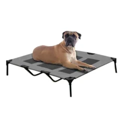 SolarTec Cot Dog Bed - Gray -PawHut Store GUEST 3d58e058 7d0d 4bd2 a0b2 5242d840c59c