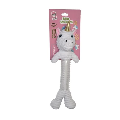 American Pet Supplies 18-Inch Whimsical Corduroy Unicorn Squeaking Dog Toy 2 American Pet Supplies 18-Inch Whimsical Corduroy Unicorn Squeaking Dog Toy - Image 2
