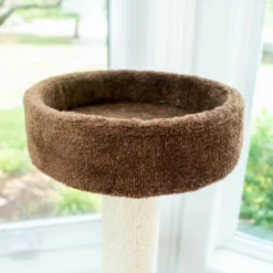 Armarkat 3-Level Carpeted Real Wood Cat Tree Condo Kitten Play House - Brown -PawHut Store GUEST 3f0fa828 bbba 4955 9e54 228c9e87d602