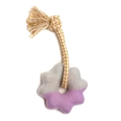 AWOO Felt Wheely Good Time Rope Dog Toy - 2" -PawHut Store GUEST 3ff12c83 5c0c 4e14 a6f6 031d8a74243f