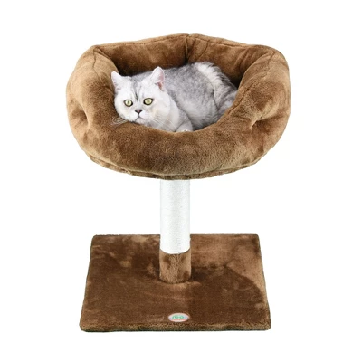 Go Pet Club 24" Cat Tree Perch With Sisal Scratching Post F107 3 Go Pet Club 24" Cat Tree Perch With Sisal Scratching Post F107 - Image 3