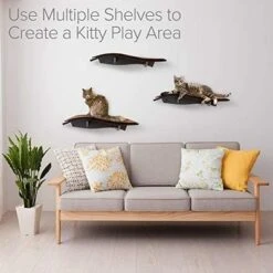 Arf Pets Cat Wall Furniture, Cat Shelves And Perches For Wall -PawHut Store GUEST 43e4ab5e 303b 4125 8608 118eb85fe281
