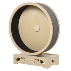PawHut Round Hamster-Wheel Style Cat Tree With Carpet Runway, Wooden Sisal-Covered Cat Tower Condo With Unique Design 8 PawHut Round Hamster-Wheel Style Cat Tree With Carpet Runway, Wooden Sisal-Covered Cat Tower Condo With Unique Design -PawHut Store GUEST 43f39e4a ea5a 42c4 bc1b 43cffe2662fe