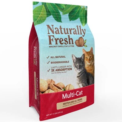 Naturally Fresh Multi-Cat Clumping Litter - 14lbs 2 Naturally Fresh Multi-Cat Clumping Litter - 14lbs - Image 2