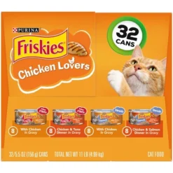 Purina Friskies Prime Filets & Shreds With Tuna, Chicken, Salmon And Seafood Lover Wet Cat Food - 5.5oz/32ct Variety Pack 7 Purina Friskies Prime Filets & Shreds With Tuna, Chicken, Salmon And Seafood Lover Wet Cat Food - 5.5oz/32ct Variety Pack -PawHut Store GUEST 4587ac75 0100 4161 aac6 aad2e863aeb2