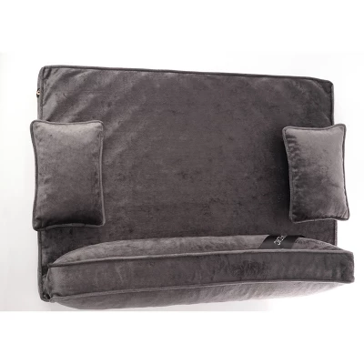 Precious Tails Modern Sofa Cat And Dog Bed - L - Gray 3 Precious Tails Modern Sofa Cat And Dog Bed - L - Gray - Image 3