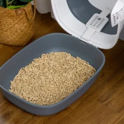 PawHut Cat Litter Box With Lid, Covered Litter Box With Air Freshener, Large Two-Way Entrance Kitty Litter Box, Foldable, Easy Clean 9 PawHut Cat Litter Box With Lid, Covered Litter Box With Air Freshener, Large Two-Way Entrance Kitty Litter Box, Foldable, Easy Clean -PawHut Store GUEST 46557393 89fd 4507 b4b7 298c36993a13