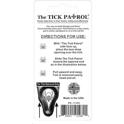 The Tick Patrol Effortless Human & Dog Tick Removal Tool, Safeguard People Or Pets From Ticks 2 The Tick Patrol Effortless Human & Dog Tick Removal Tool, Safeguard People Or Pets From Ticks - Image 2