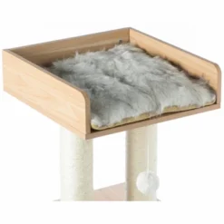 Cat Tree Play House Condo Cube Cave, Platform, Scratcher Post And Ball Toy -PawHut Store GUEST 46dc3fe8 179b 4ae6 9fe1 4571ad1fae6c