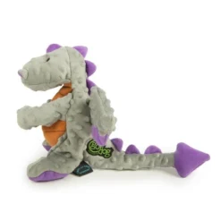 GoDog Dragons Squeaker Plush Pet Toy For Dogs & Puppies, Soft & Durable, Tough & Chew Resistant, Reinforced Seams -PawHut Store GUEST 491e513a 5d96 4f27 92ba e691a96b28e7
