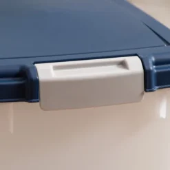 IRIS USA Airtight Pet Food Container With Casters, Navy 11 IRIS USA Airtight Pet Food Container With Casters, Navy -PawHut Store GUEST 4ab1ec48 f808 42fc bfc2 fbffc0982882