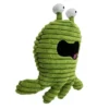GoDog PlayClean Germs Monster Squeaker Plush Pet Toy For Dogs & Puppies