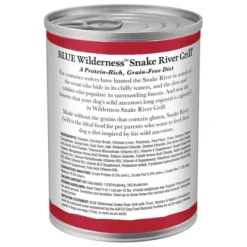 Blue Buffalo Wilderness Grain Free Wet Dog Food Snake River Grill With Trout Fish, Venison & Rabbit - 12.5oz/12ct Pack -PawHut Store GUEST 4e1e1fd6 0082 4614 b725 dc436f47b03f