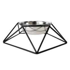American Pet Supplies Eco-friendly Elevated Geometric Single Dog Bowl Feeder 7 American Pet Supplies Eco-friendly Elevated Geometric Single Dog Bowl Feeder -PawHut Store GUEST 4e2852ea 9e1e 467d 80ff 7c96be56c6b2
