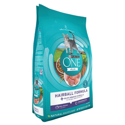 Purina ONE Hairball Formula Adult Premium Chicken Flavor Dry Cat Food 3 Purina ONE Hairball Formula Adult Premium Chicken Flavor Dry Cat Food - Image 3