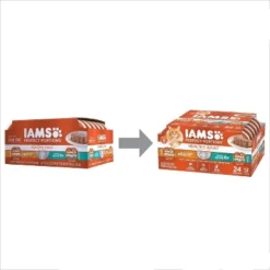 IAMS Perfect Portions Grain Free Paté Chicken & Tuna Recipes Premium Adult Wet Cat Food - 2.6oz/12ct Variety Pack 7 IAMS Perfect Portions Grain Free Paté Chicken & Tuna Recipes Premium Adult Wet Cat Food - 2.6oz/12ct Variety Pack -PawHut Store GUEST 4fa228db 5ee2 4992 9e0a d8fdfc474a38
