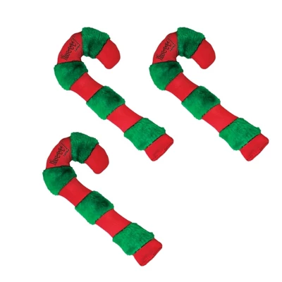 Yeowww! Organic Catnip Candy Cane Cat Toys, 3 Pack 2 Yeowww! Organic Catnip Candy Cane Cat Toys, 3 Pack - Image 2