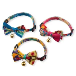 Necoichi Yukata Bow Tie Cat Collar -PawHut Store GUEST 515c2cf0 6b91 4891 a068 f22310946b39