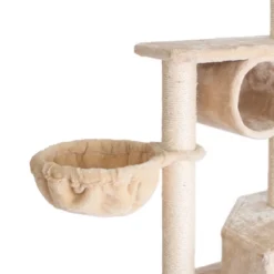 Armarkat 72" H Pet Real Wood Cat Tower, Tower EntertaInment Furniture With Lounge Basket, Perch, A7204 -PawHut Store GUEST 517789a1 1236 49ea 81ab 031d7ad125f0