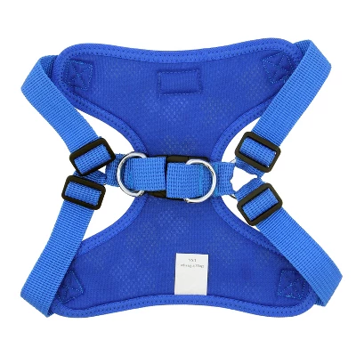 Doggie Design Wrap And Snap Choke Free Dog Harness - Cobalt Blue 2 Doggie Design Wrap And Snap Choke Free Dog Harness - Cobalt Blue - Image 2